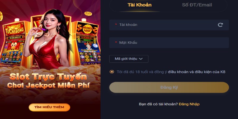 Các bước đăng ký đơn giản