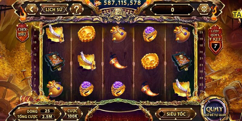 Cách thức tham gia trò chơi nổ hũ Pirate chuẩn nhất